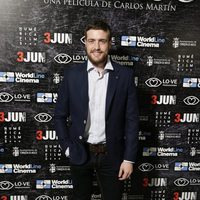 Raúl Mérida en el estreno de 'Reverso'