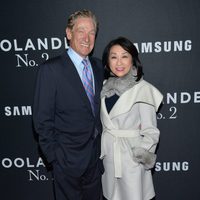 Maury Povich y Connie Chunge en el estreno de 'Zoolander 2' en Nueva York