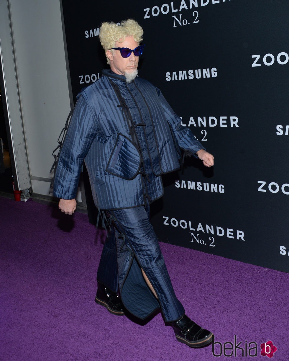 Will Ferrell en el estreno de 'Zoolander 2' en Nueva York