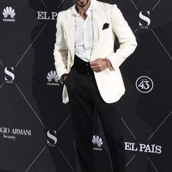 Óscar Higares en la fiesta de S Moda
