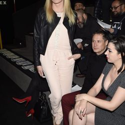 Topacio Fresh en el desfile de David Delfín en Madrid Fashion Week otoño/invierno 2016/2017