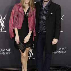 Emiliano Suarez y Carola Baleztena  en el aniversario del perfume 'L'Homme' de Yves Saint Laurent en Madrid