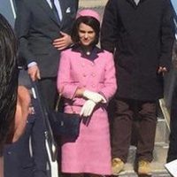 Natalie Portman durante el rodaje de la película 'Jakie' en Maryland