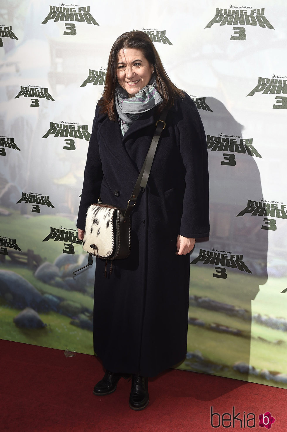 Luisa Martín en el estreno de 'Kung Fu Panda 3' en Madrid