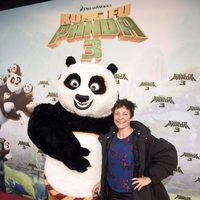 Eva Hache en el estreno de 'Kung Fu Panda 3' en Madrid