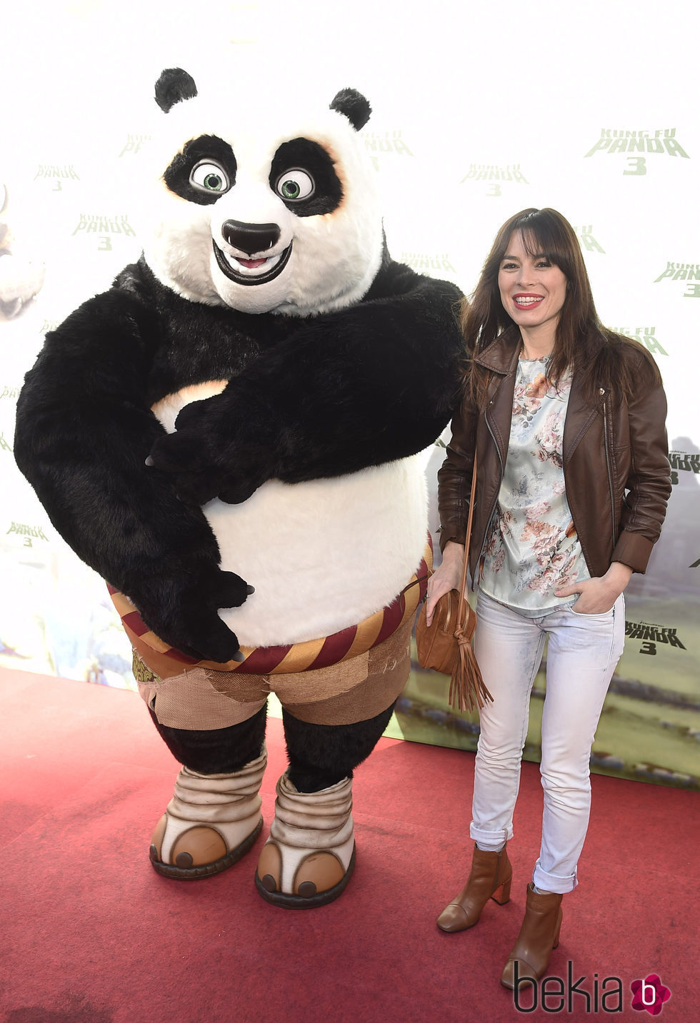 Begoña Maestre en el estreno de 'Kung Fu Panda 3' en Madrid
