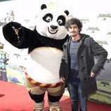 Antonio Pagudo en el estreno de 'Kung Fu Panda 3' en Madrid