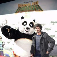 Antonio Pagudo en el estreno de 'Kung Fu Panda 3' en Madrid