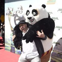 Florentino Fernández en el estreno de 'Kung Fu Panda 3' en Madrid