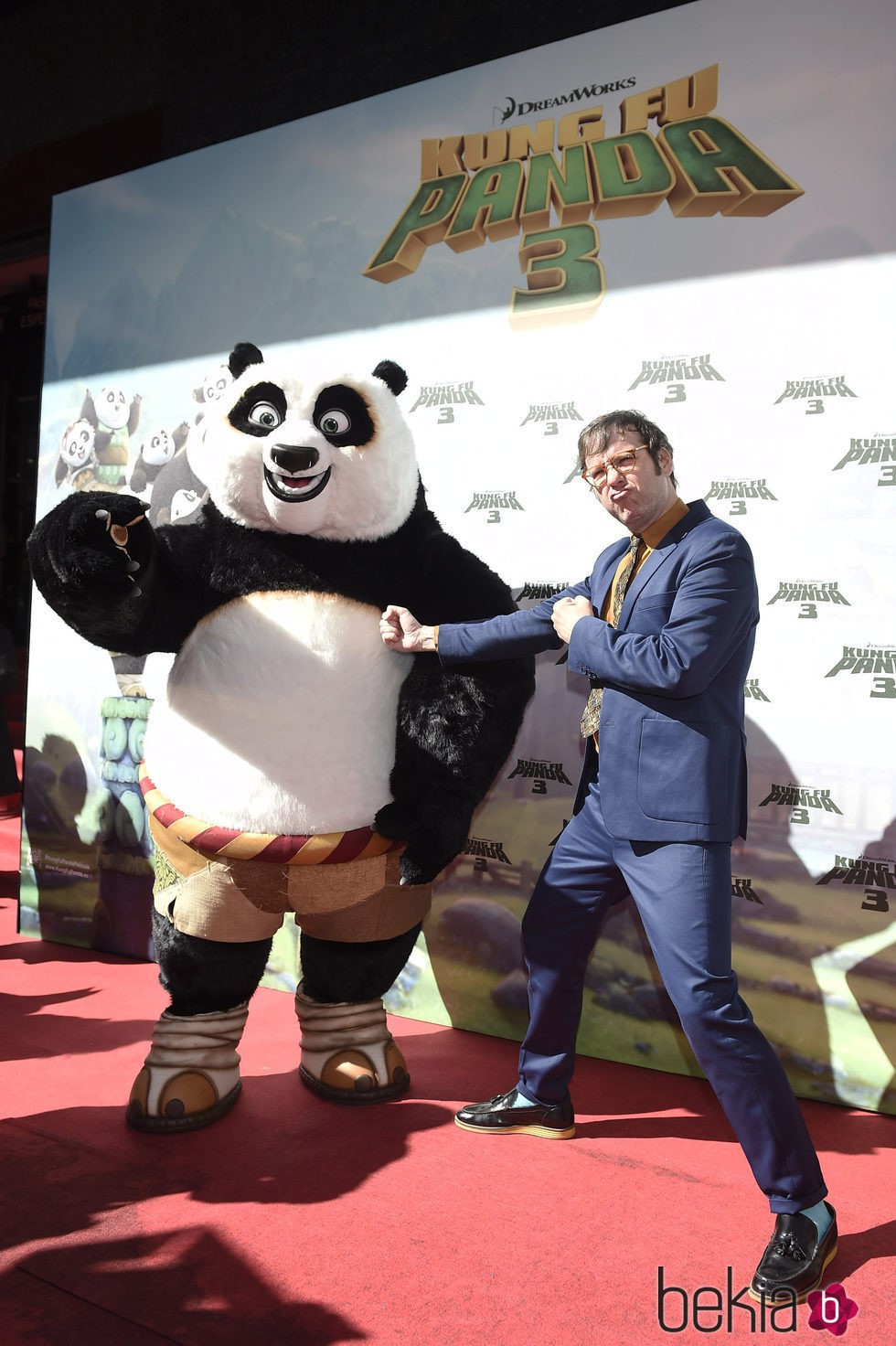 Joaquín Reyes en el estreno de 'Kung Fu Panda 3' en Madrid
