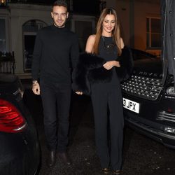Liam Payne y Cheryl Cole cogidos de la mano en Londres