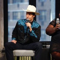 Sacha Baron Cohen promociona su película 'Agente Contrainteligente' junto a Gabourey Sibide 
