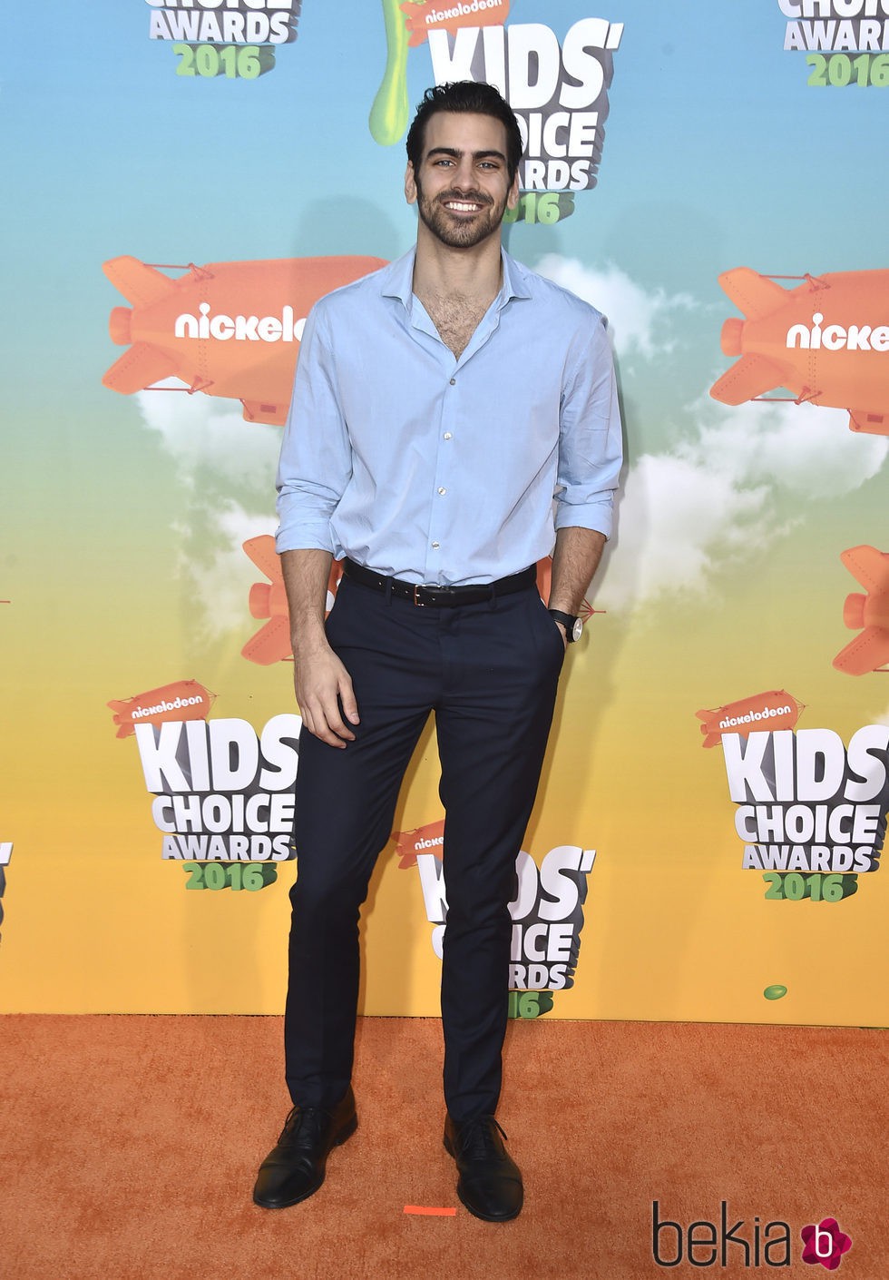 Nyle DiMarco en los Nickelodeon Kids' Choice Awards