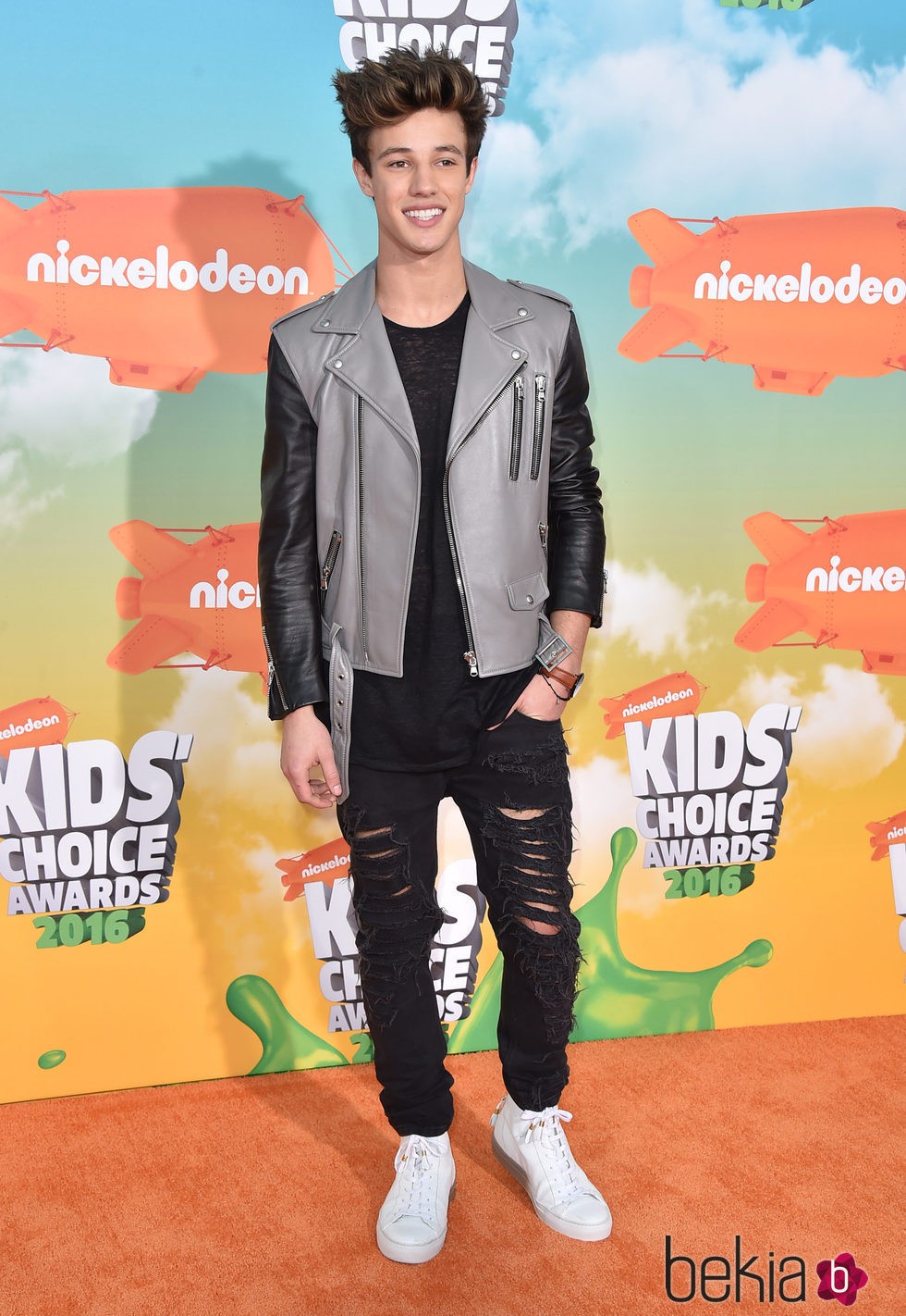 Cameron Dallas en los Nickelodeon Kids' Choice Awards