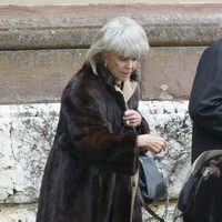 Brígida de Suecia en el funeral de Juan Jorge de Hohenzollern-Sigmaringen