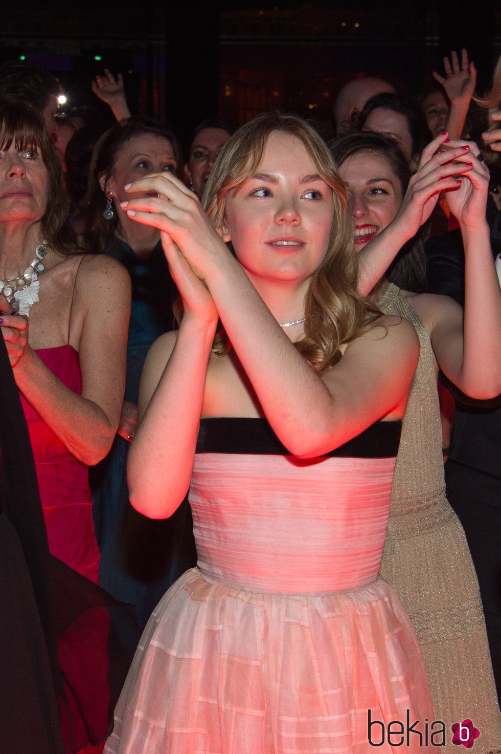 Alexandra de Hannover disfrutando del Baile de la Rosa 2016