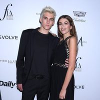 Kaia y Presley Gerber en los Fashion Awards 2016 en Los Ángeles