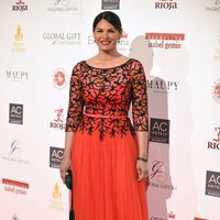Fabiola Martínez en la gala benéfica Global Gift 2016 en Madrid