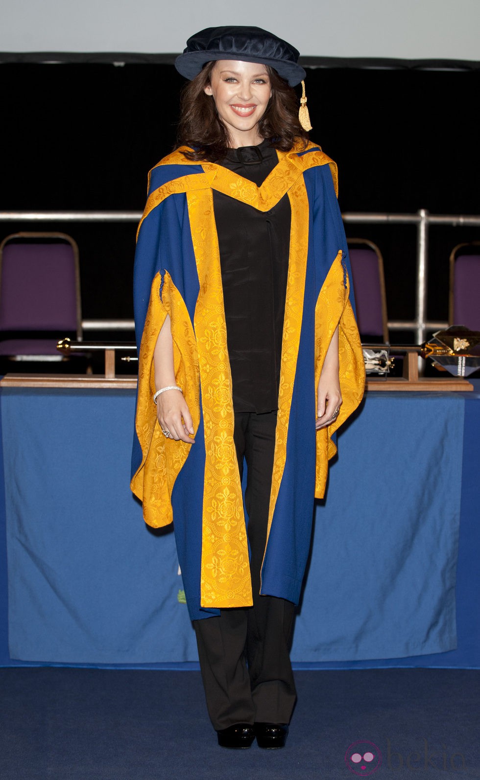 La cantante Kylie Minogue investida Doctora Honoris Causa