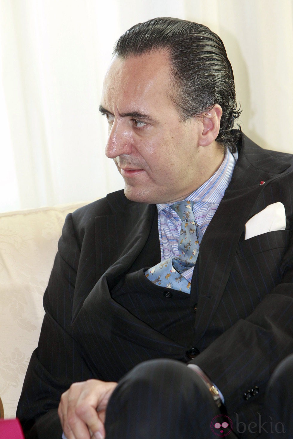 Jaime de Marichalar durante el nombramiento de Ponce como hijo predilecto de Valencia