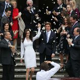 Paul McCartney y Nancy Shevell el día de su boda