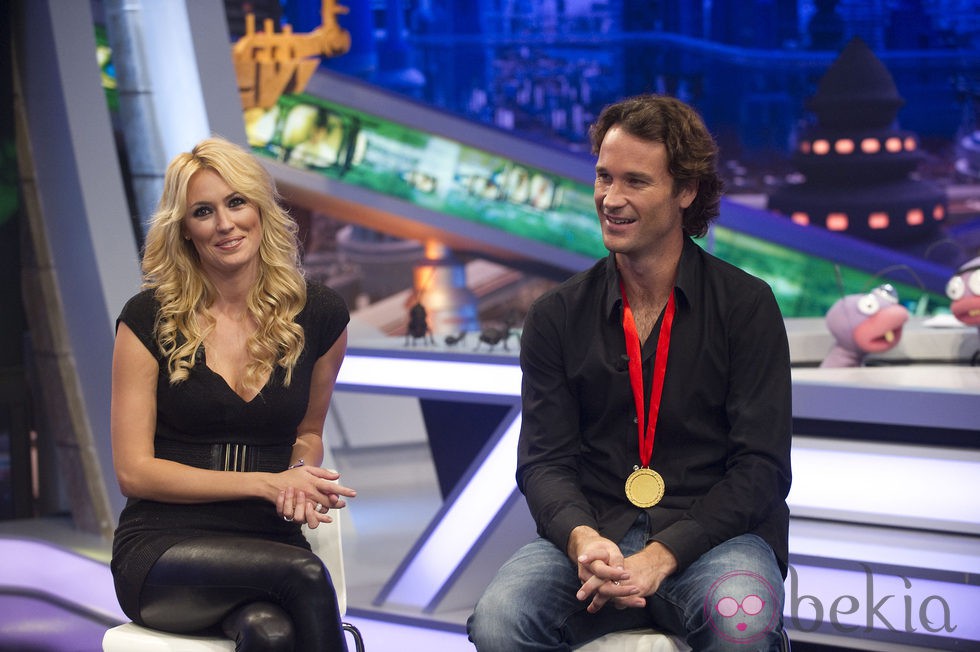 Carolina Cerezuela y Carlos Moyá en el Hormiguero