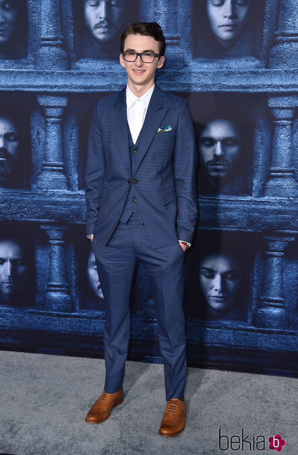 Isaac Hempstead Wright en la premiere de la sexta temporada de 'Juego de Tronos'