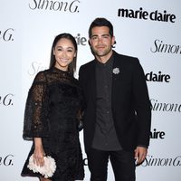 Jesse Metcalfe y Cara Santana  en la fiesta de Marie Claire 'Fresh Faces' en Los Ángeles