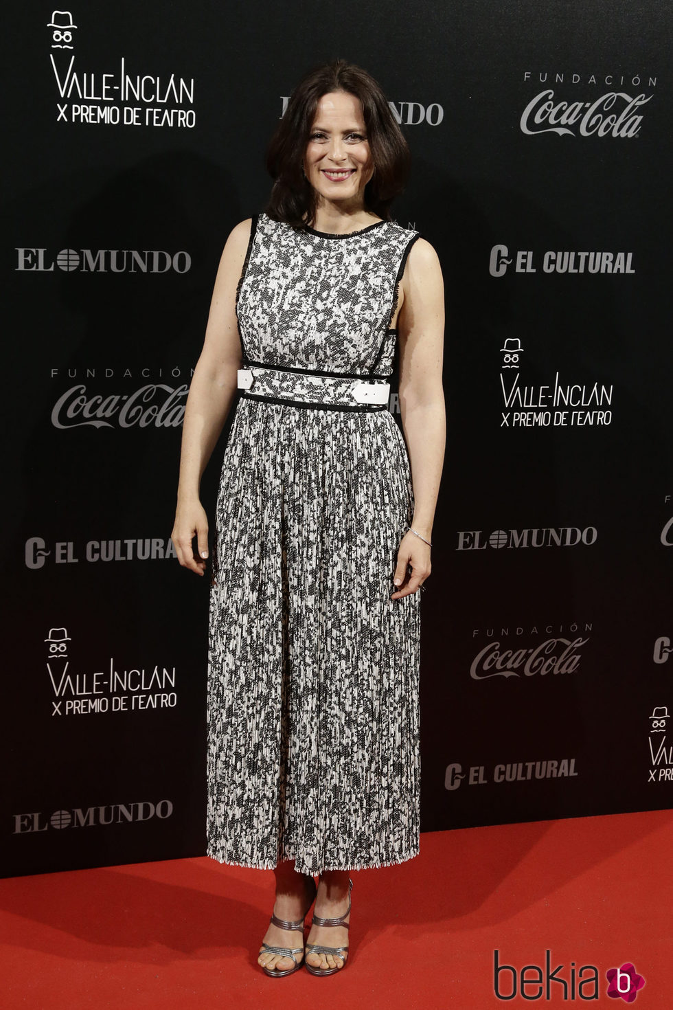 Aitana Sánchez Gijón posando en los Premios Valle-Inclan de Teatro 2016