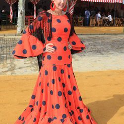 Raquel Revuelta en la Feria de Abril 2016