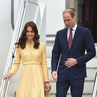 Los Duques de Cambridge llegan a Bhutan para una visita oficial