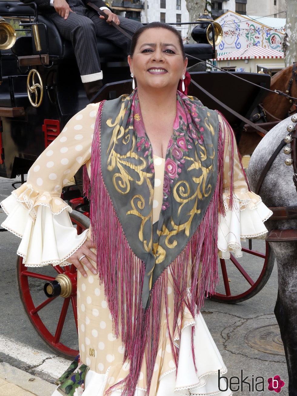 María del Monte en la Feria de Abril 2016