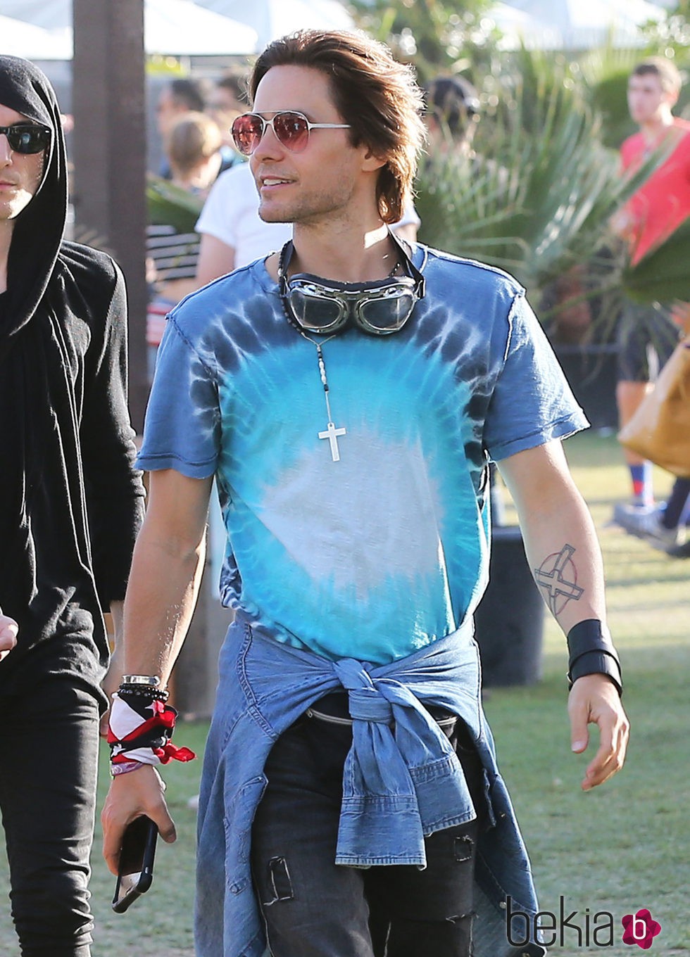 Jared Leto en el festival de Coachella 2016