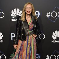 Carmen Lomana en una fiesta organizada por una empresa de tecnología móvil