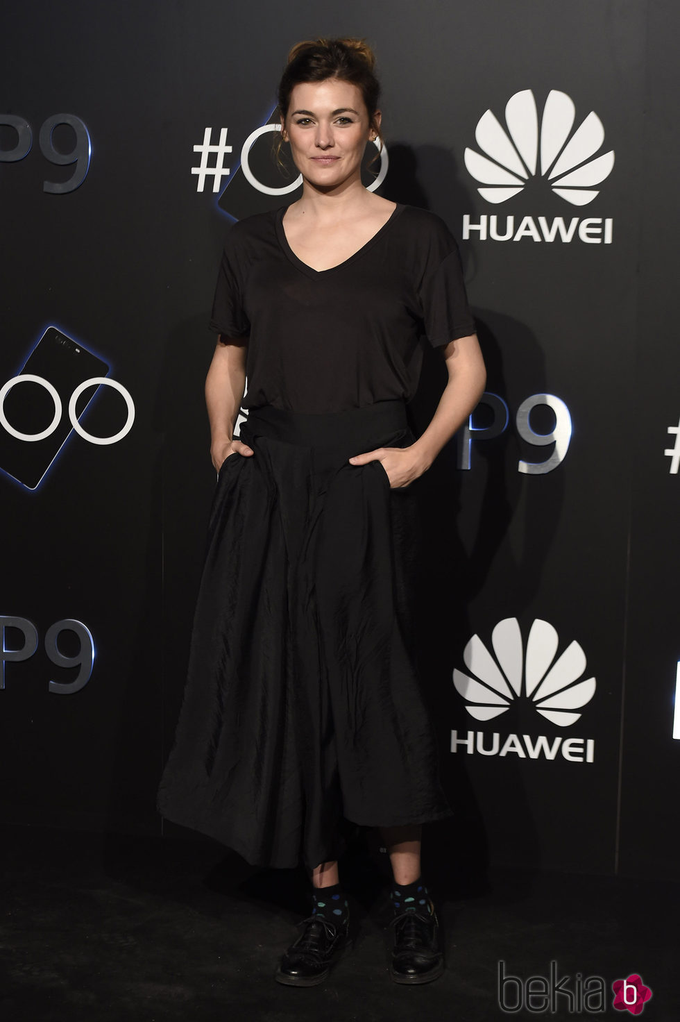 Marta Nieto en una fiesta organizada por una empresa de tecnología móvil