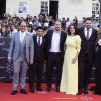 Silvia Abril, María León y Miki Esparbé en la gala de inauguración del Festival de Cine de Málaga 2016