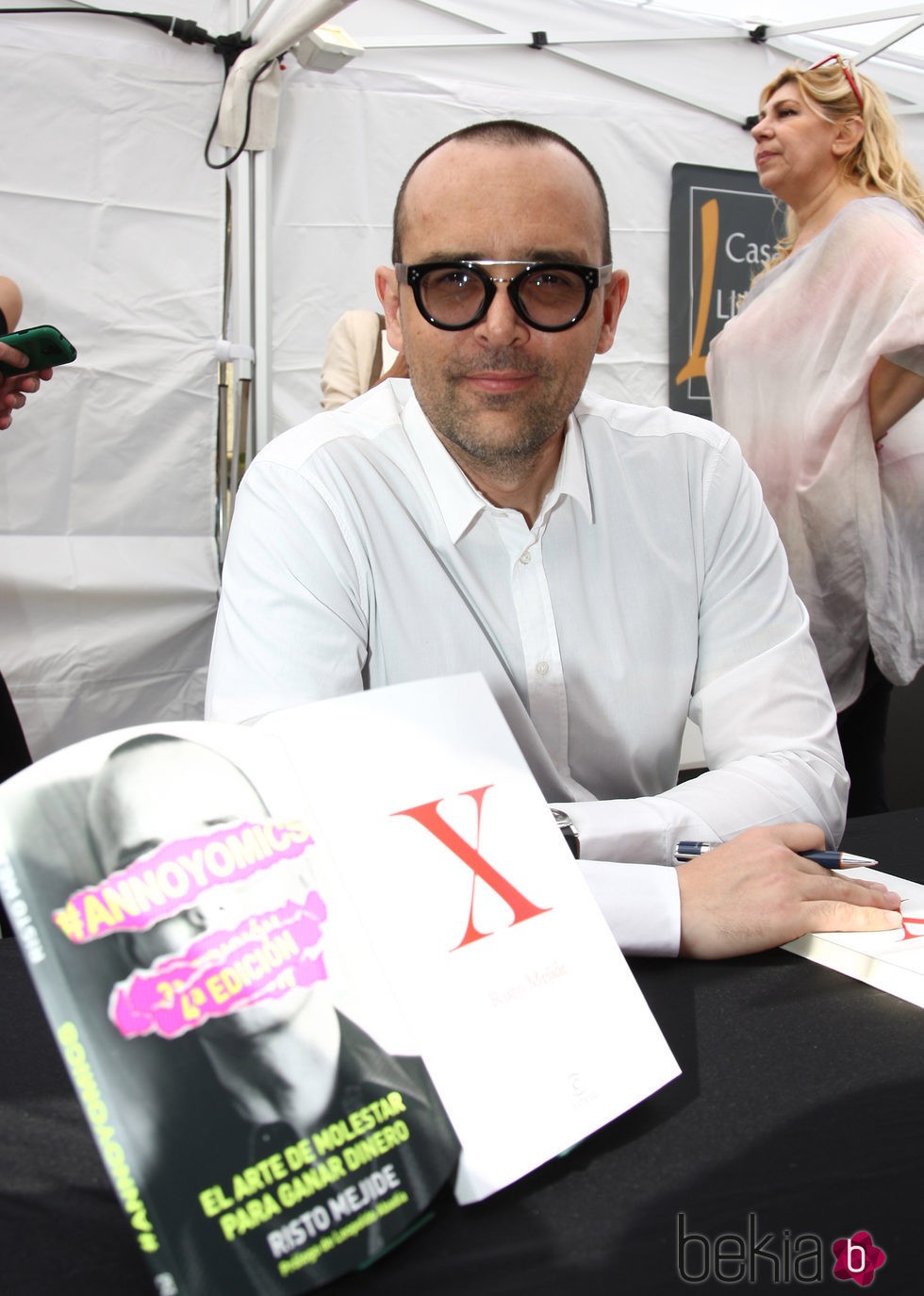 Risto Mejide presenta su libro X en Sant Jordi 2016