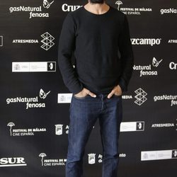 Rubén Cortada en la presentación de la película 'El Signo de Caronte' en el Festival de Málaga 2016