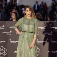 Ruth Llopis en la  premiere de la película 'El Rey Tuerto' en el Festival de Málaga 2016