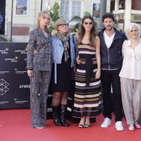 El equipo de 'Acantilado' en el Festival de Málaga 2016