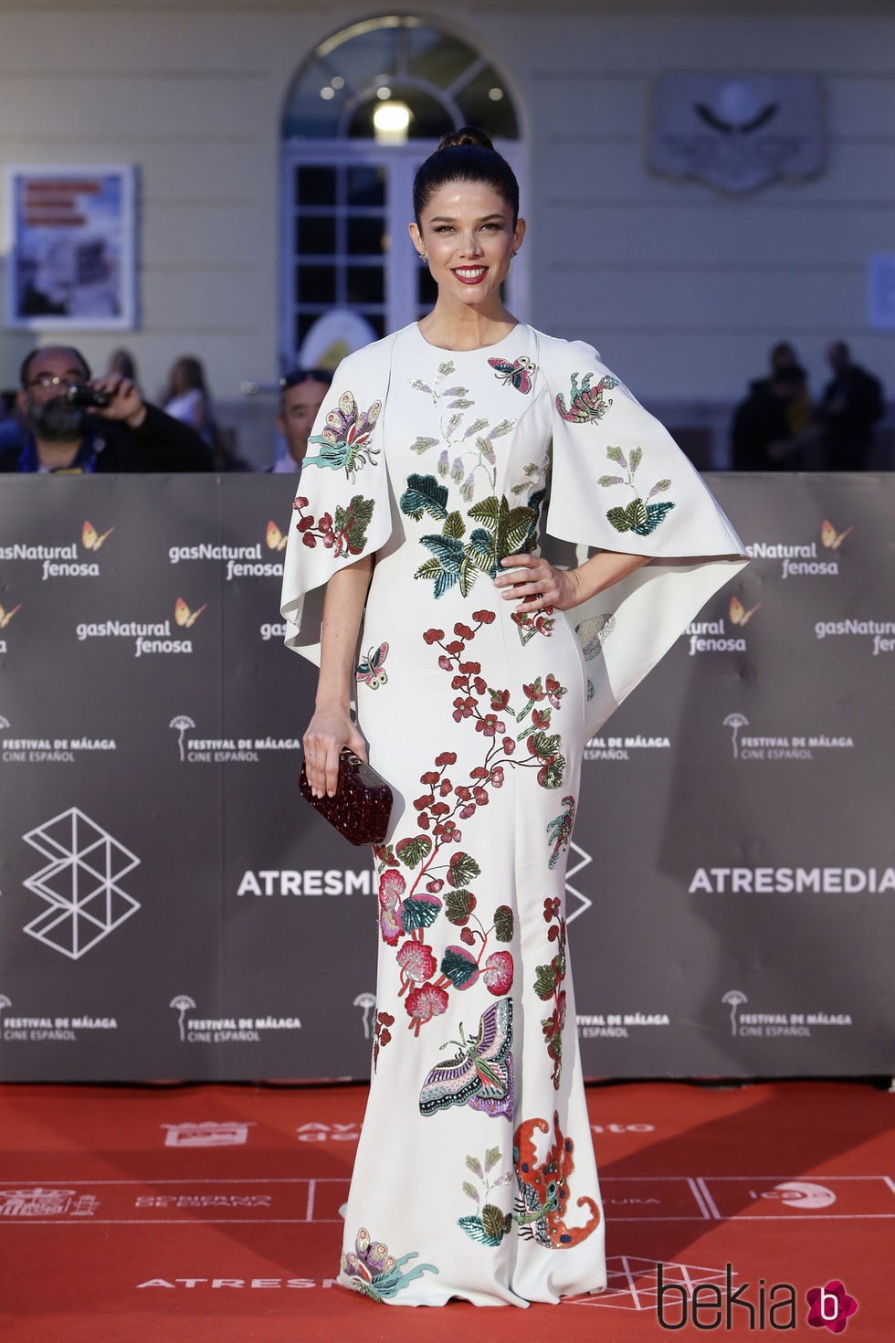 Juana Acosta en la premiere de 'Acantilado' en el Festival de Málaga 2016