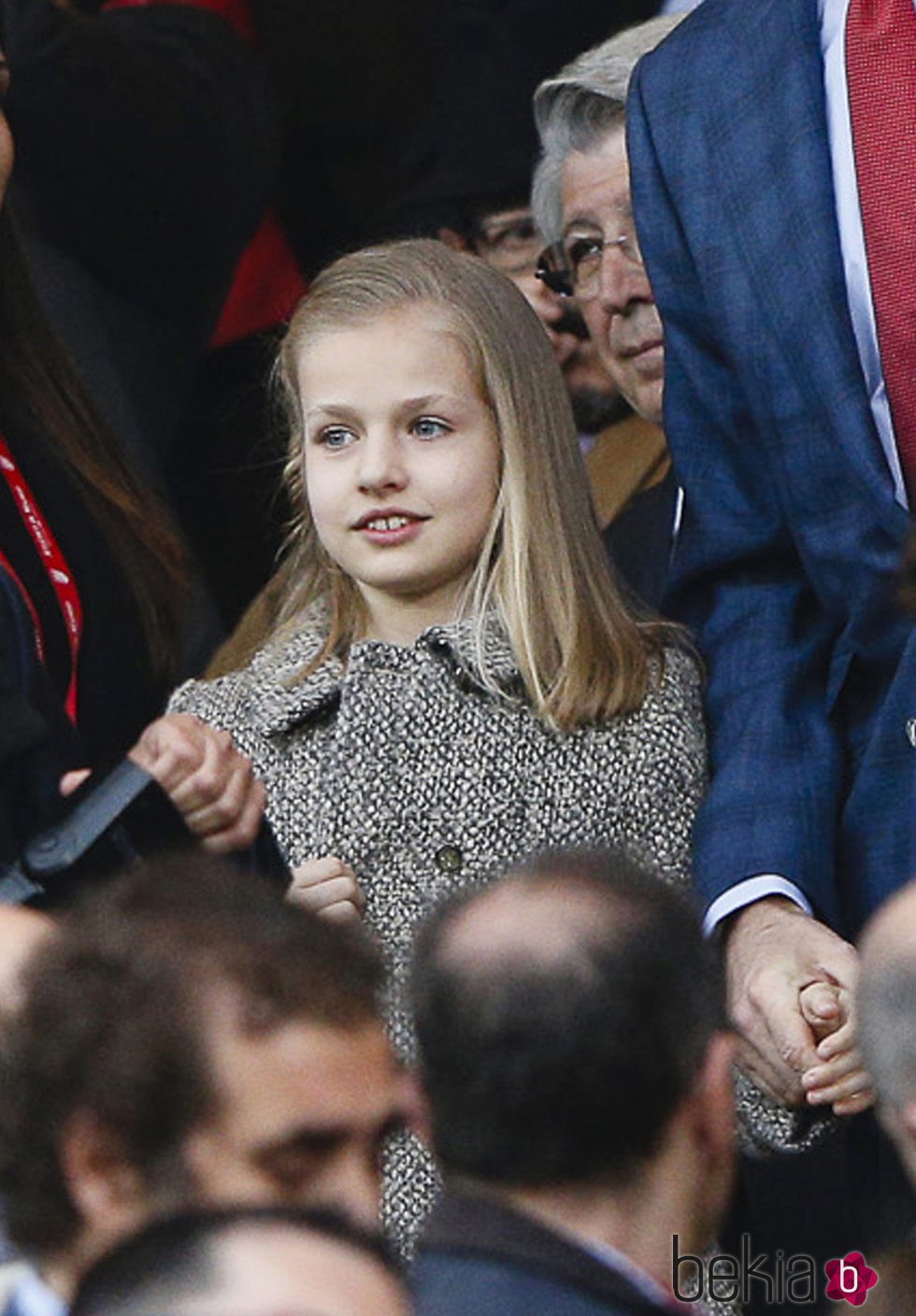 La Princesa Leonor en la semifinal de la Champions 2016