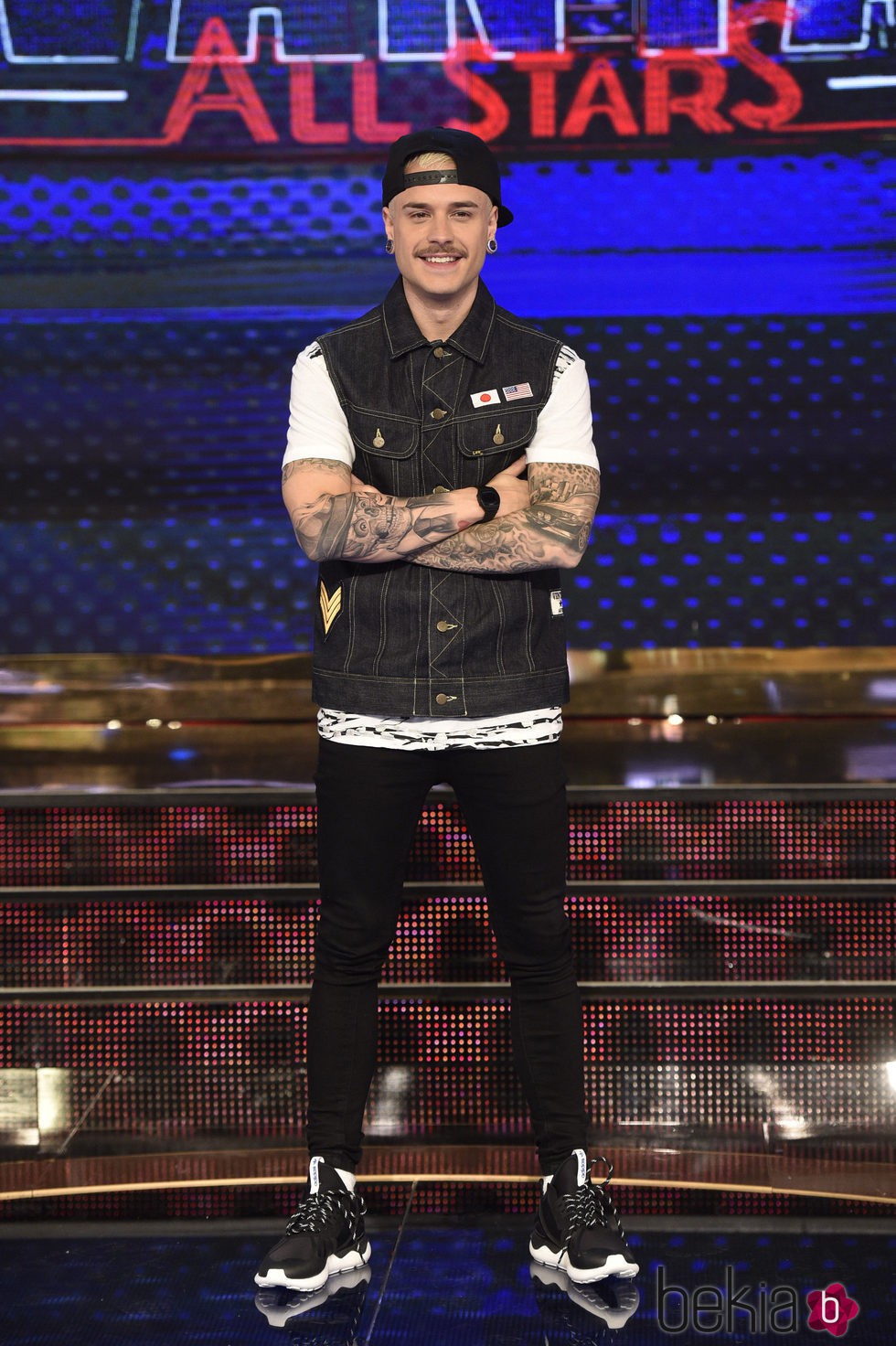 Adrián Rodríguez en la presentación de 'Levántate All Stars'