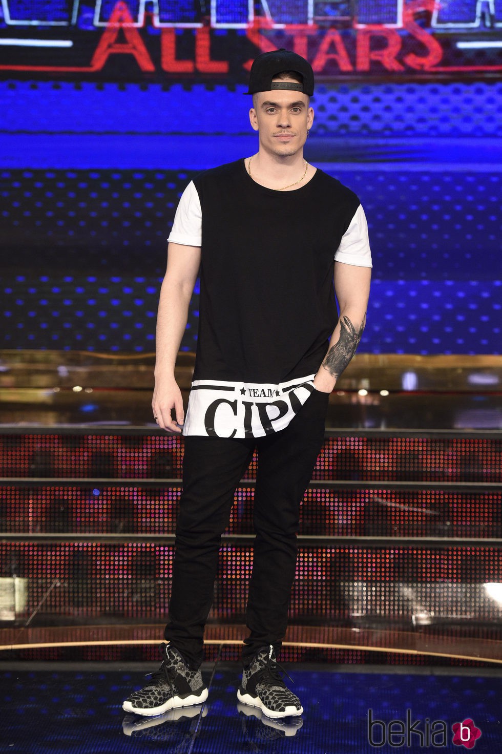Christian Mulas en la presentación de 'Levántate All Stars'