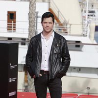 Oriol Vila en la presentación de 'Cerca de tu mano' en el Festival de Málaga 2016