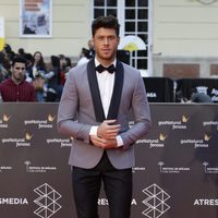 José Lamuño en la alfombra roja del Festival de Málaga de 2016