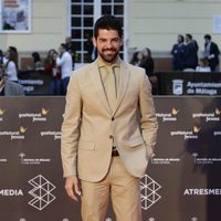 Miguel Ángel Muñoz en la alfombra roja del Festival de Málaga de 2016