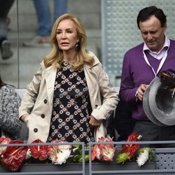Carmen Lomana en el torneo de tenis Madrid Open 2016