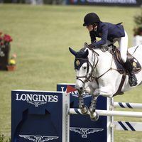 Jessica Springsteen participando en el CSI5 de Madrid 2016