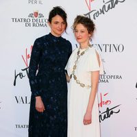Alice Rohrwacher y Alba Rohrwacher en el estreno de 'La Traviata'  en Roma